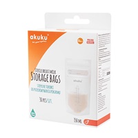 Sterilní sáčky pro skladování mléka a pokrmů Akuku 150ml 30ks