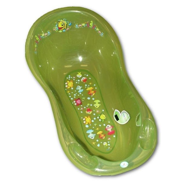 Anatomická vanička 102 cm zelená aqua