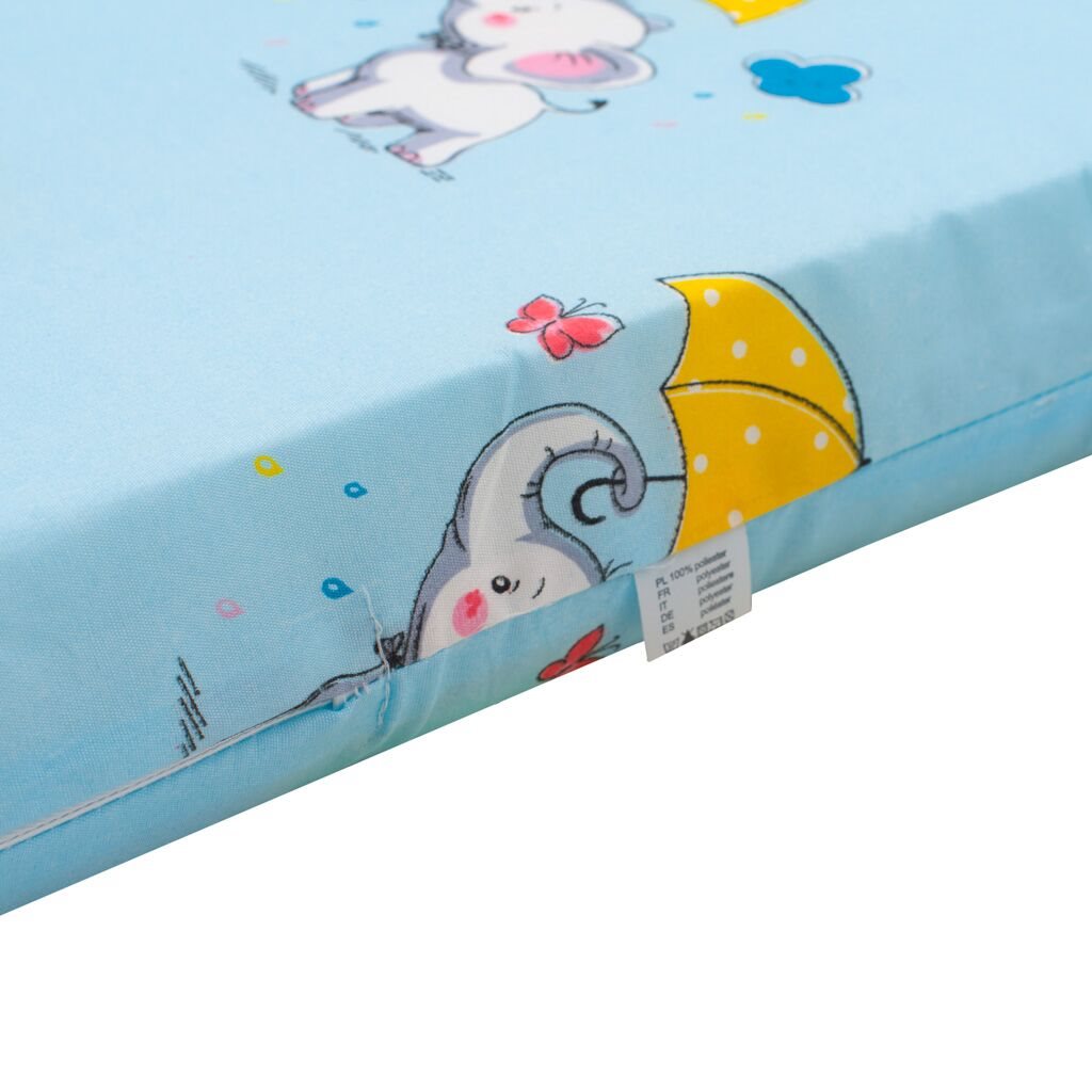 Dětská matrace New Baby 120×60 molitan-kokos modrá obrázky - 1