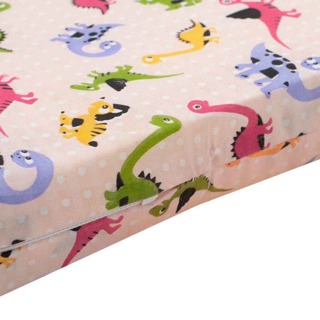 Dětská pěnová matrace New Baby 120×60 růžová – různé obrázky - 1