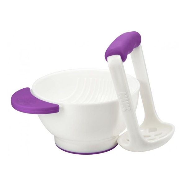 Miska NUK + puree mačkátko