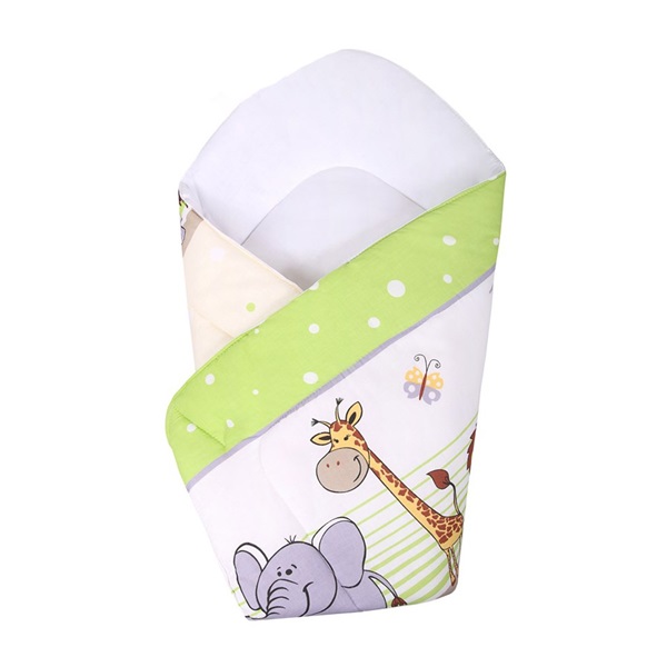 Dětská zavinovačka New Baby zelené safari
