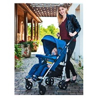 Golfový kočárek CARETERO Jeans brown 2017