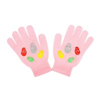Dětské zimní rukavičky New Baby Girl světle růžové