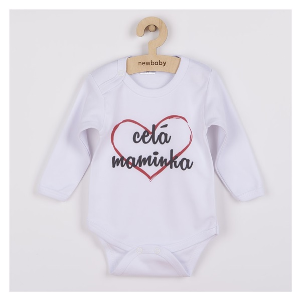 Body s potiskem New Baby celá maminka