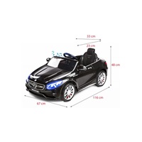 Elektrické autíčko Toyz Mercedes-Benz S63 AMG-2 motory white