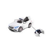 Elektrické autíčko Toyz Mercedes-Benz S63 AMG-2 motory white
