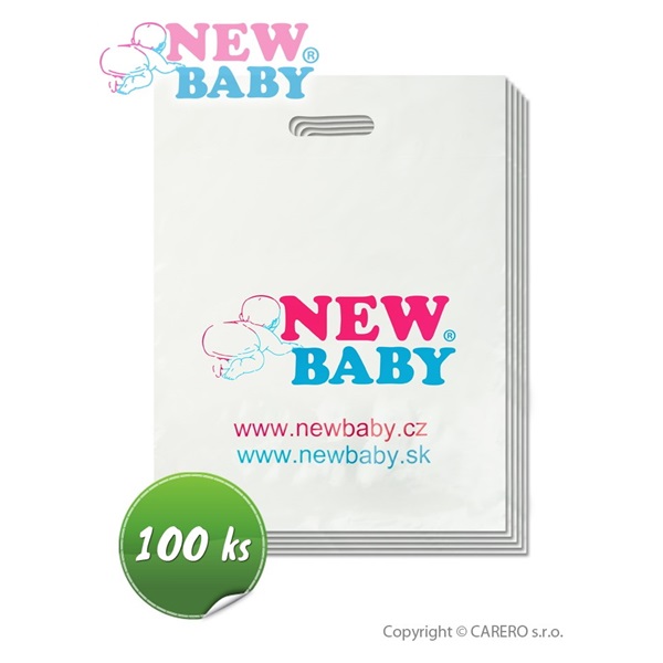 Propagační materiály-igelitové tašky New Baby balení-100 ks