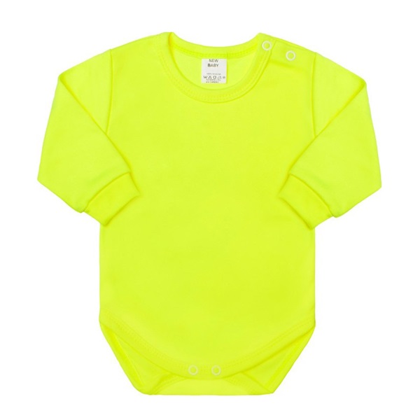 Kojenecké body s dlouhým rukávem New Baby neonové
