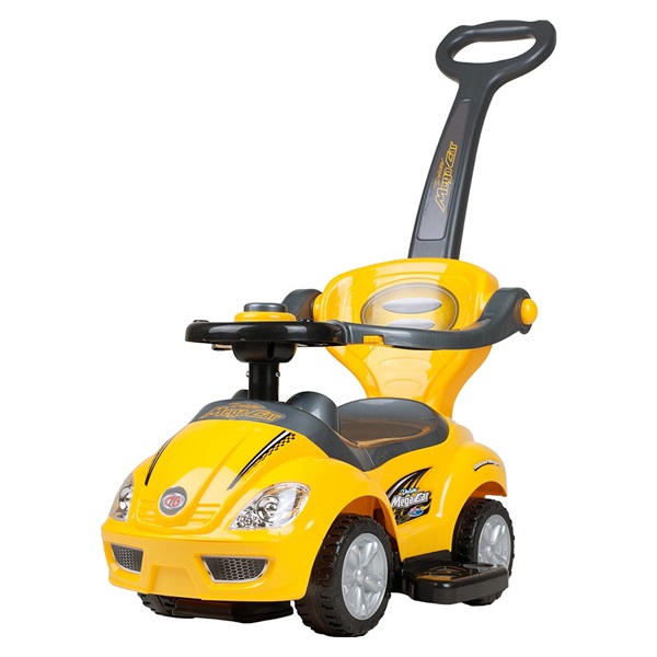 Dětské jezdítko 3v1 Bayo Mega Car yellow