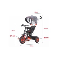 Dětská tříkolka Toyz Buzz red