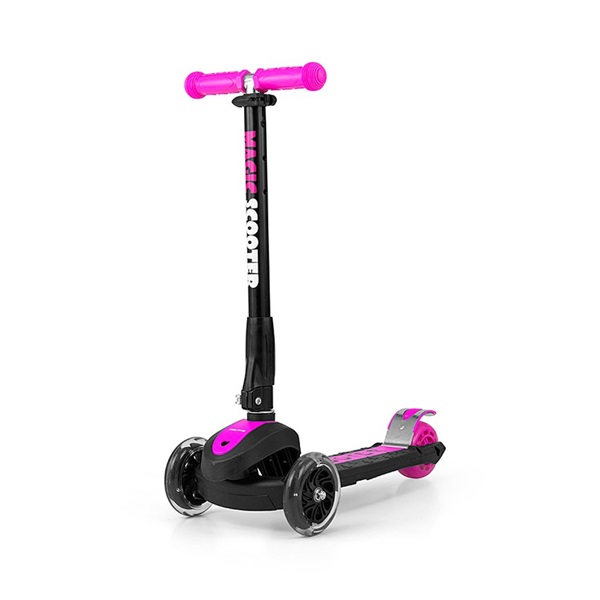 Dětská koloběžka Milly Mally Magic Scooter pink