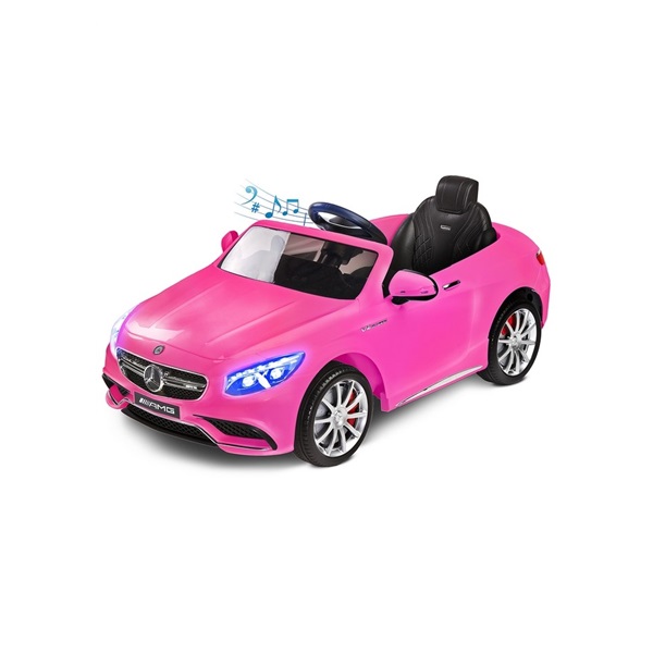 Elektrické autíčko Toyz Mercedes-Benz S63 AMG-2 motory pink