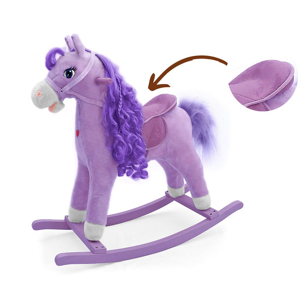 Houpací koník Milly Mally Princess violet