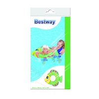 Dětský nafukovací kruh Bestway ve tvaru rybky zelený