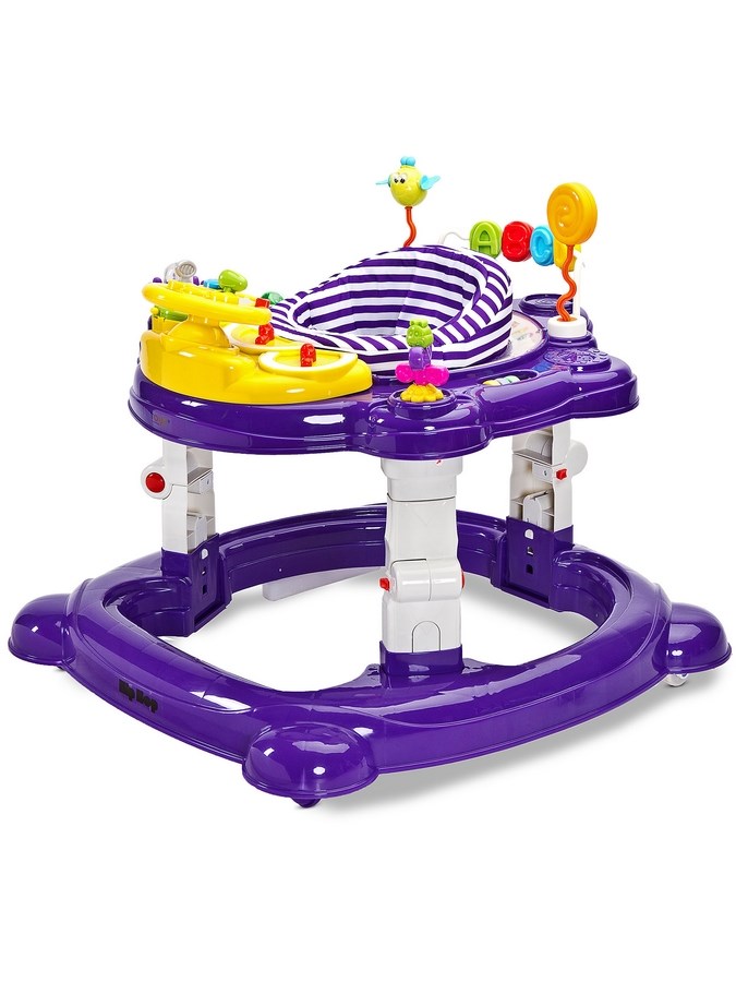 Dětské chodítko Toyz HipHop 3v1 fialové