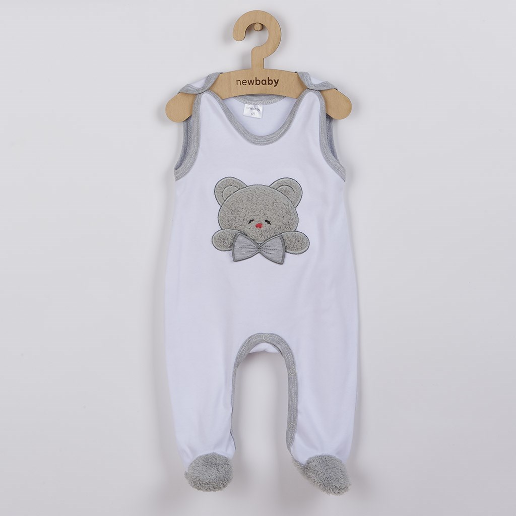 Luxusní kojenecké dupačky New Baby Honey Bear s 3D aplikací62 (3-6m)