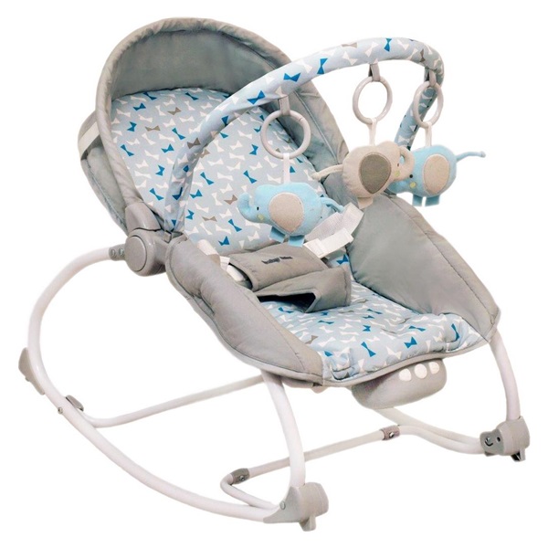Lehátko pro miminko 2v1 Baby Mix grey