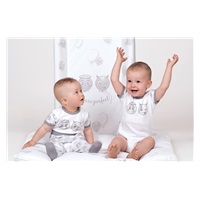 Přebalovací podložka měkká New Baby Emotions bílá 70x50cm