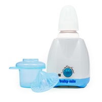 Elektrický ohřívač lahví a dětské stravy s příslušenstvím Baby Mix modrý