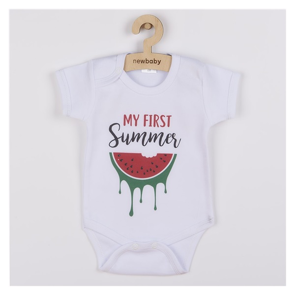 Body s potiskem New Baby My first Summer