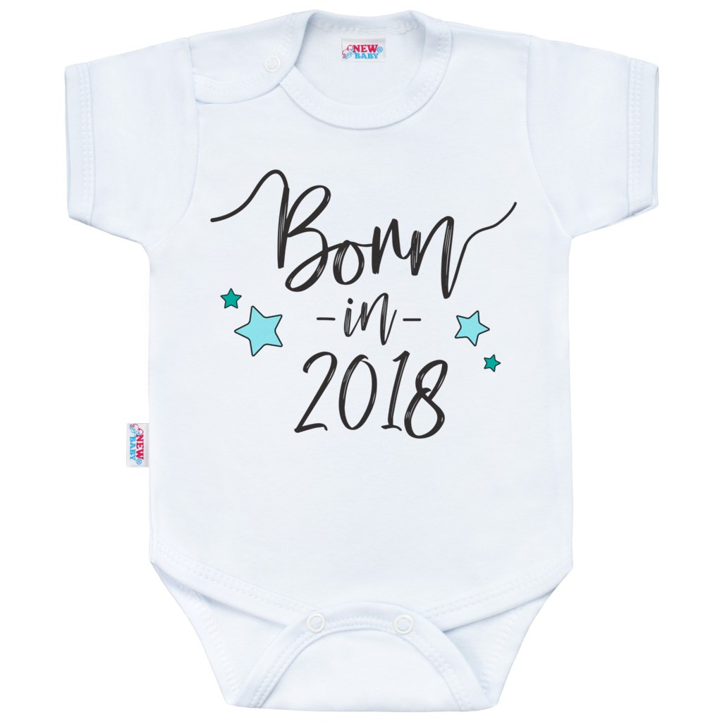 NEW BABY Body s potiskem New Baby Born in 2018