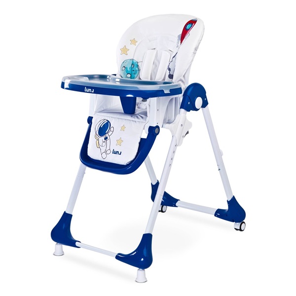 Jídelní židlička CARETERO Luna navy