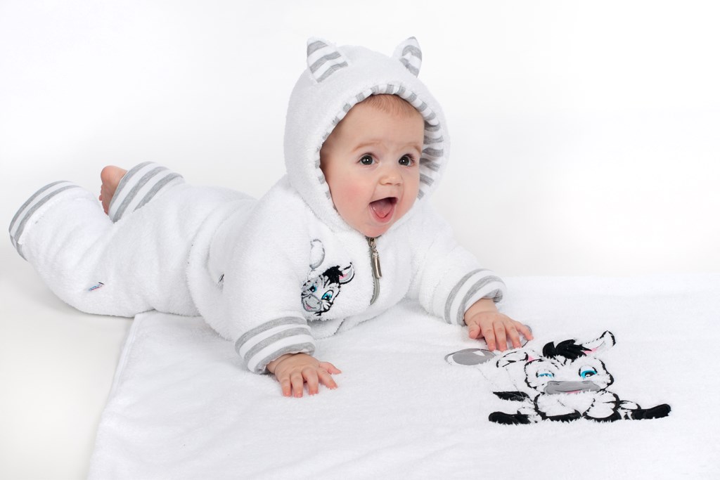 Luxusní dětská zimní deka New Baby Zebra 110x90 cm