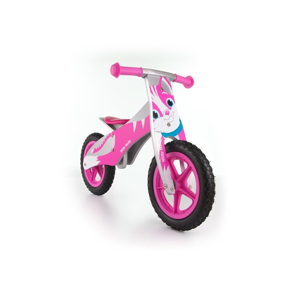 Dětské odrážedlo kolo Milly Mally Duplo Cat Pink