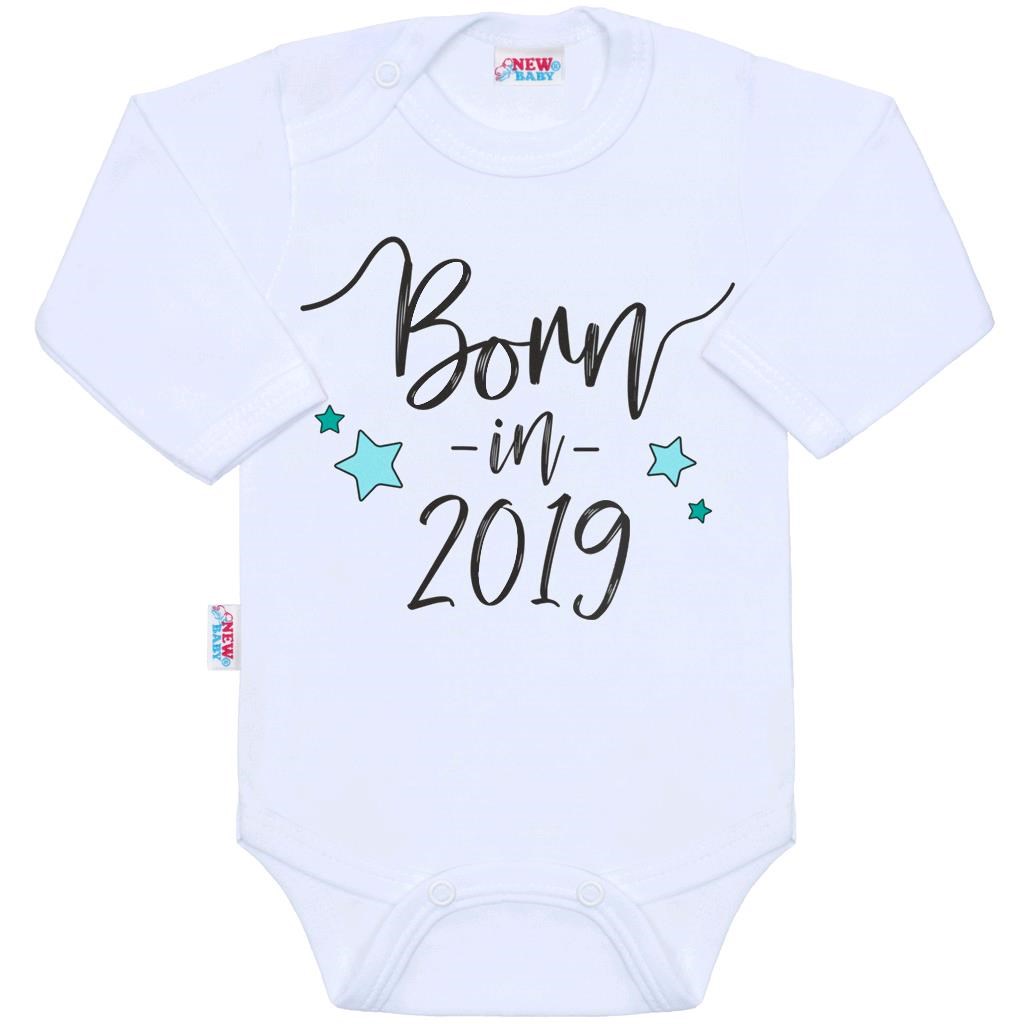 NEW BABY Body s potiskem New Baby Born in 2019