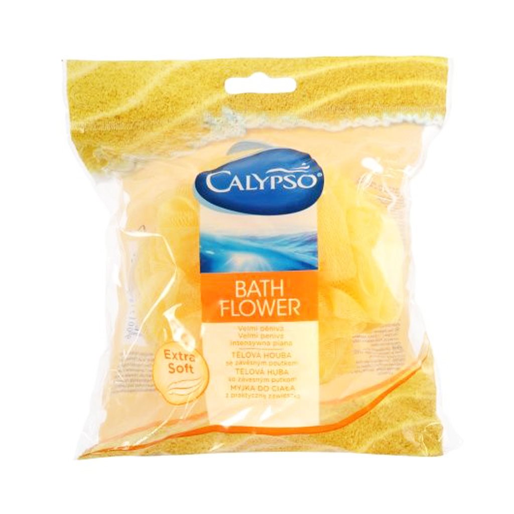 Mycí květina Junior Extra Soft Calypso žlutá