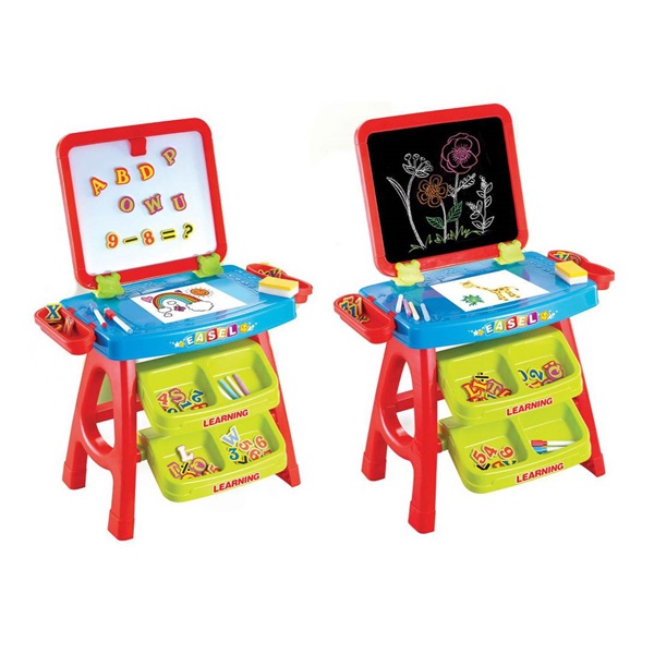 Dětská edukační magnetická tabule 3v1 Baby Mix