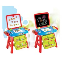 Dětská edukační magnetická tabule 3v1 Baby Mix