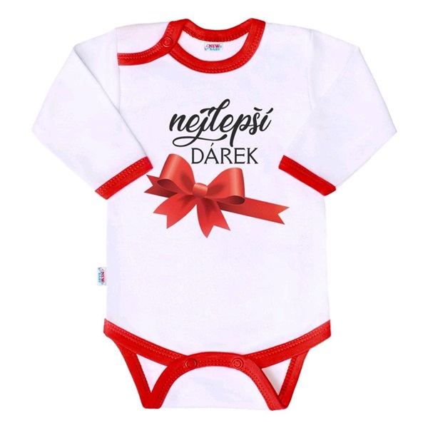 Body s potiskem New Baby nejlepší DÁREK