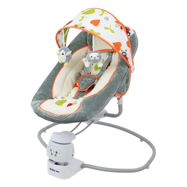 Dětské lehátko 2v1 Baby Mix grey