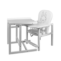 Borovicová židlička New Baby Králíček bílá