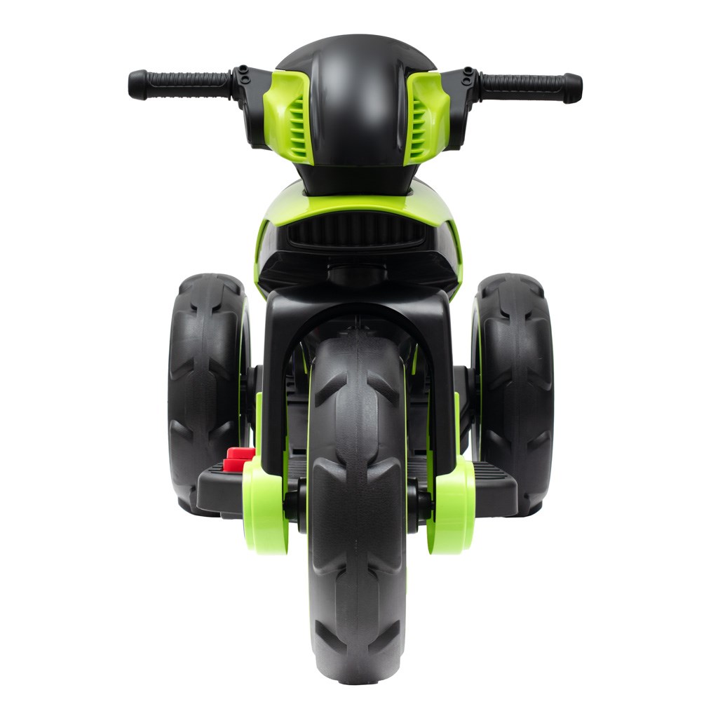 Dětská elektrická motorka Baby Mix POLICE zelená - 4