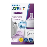 Kojenecká skleněná láhev Avent Natural 120 ml