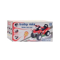 Dětské odrážedlo se zvukem Čtyřkolka Baby Mix dark pink