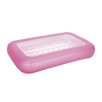 Dětský nafukovací bazén Bestway 165x104x25 cm růžový