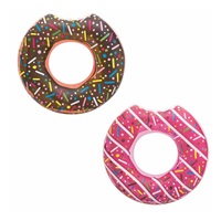 Dětský velký nafukovací kruh Bestway DONUT 107cm růžový