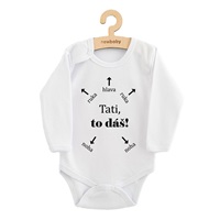 Body s potiskem New Baby Tati, to dáš!