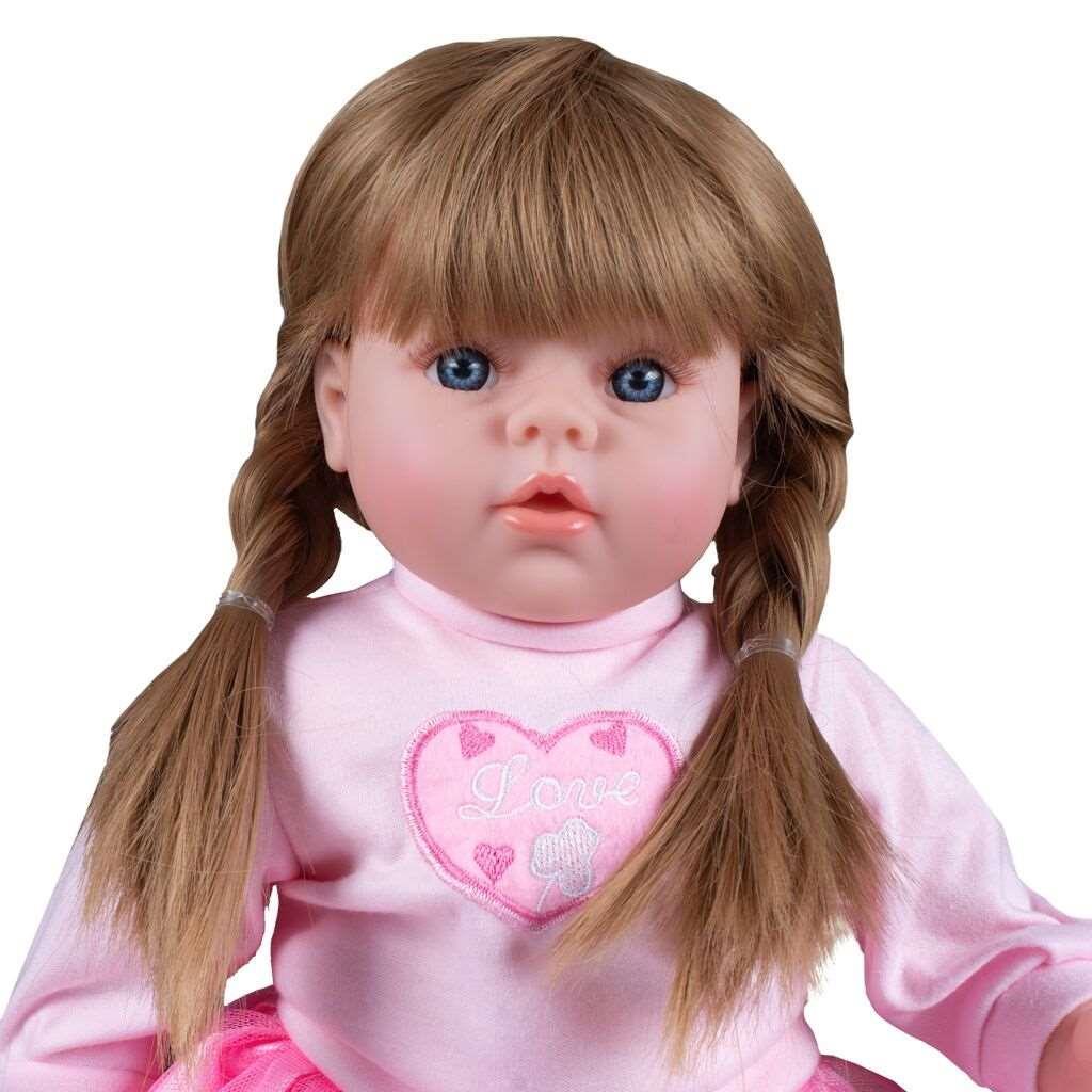 Polsky mluvící a zpívající dětská panenka PlayTo Tina 46 cm - 2