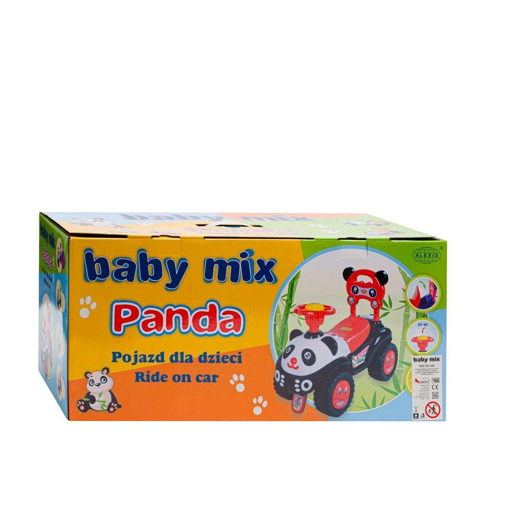 Dětské odrážedlo se zvukem Baby Mix Panda zelené - 12