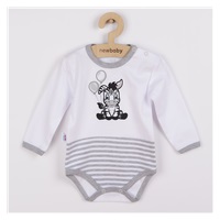 Kojenecké bavlněné body New Baby Zebra exclusive