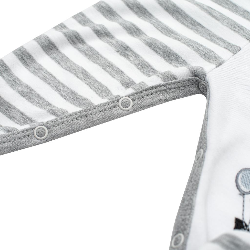 Kojenecké bavlněné polodupačky New Baby Zebra exclusive - 3
