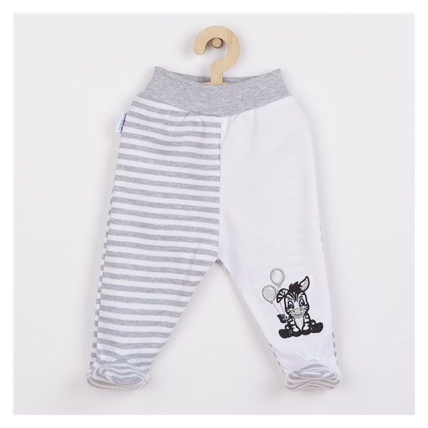 Kojenecké bavlněné polodupačky New Baby Zebra exclusive