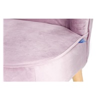 Dětská Retro pohovka sofa Drewex tmavě růžová
