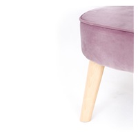 Dětská Retro pohovka sofa Drewex tmavě růžová