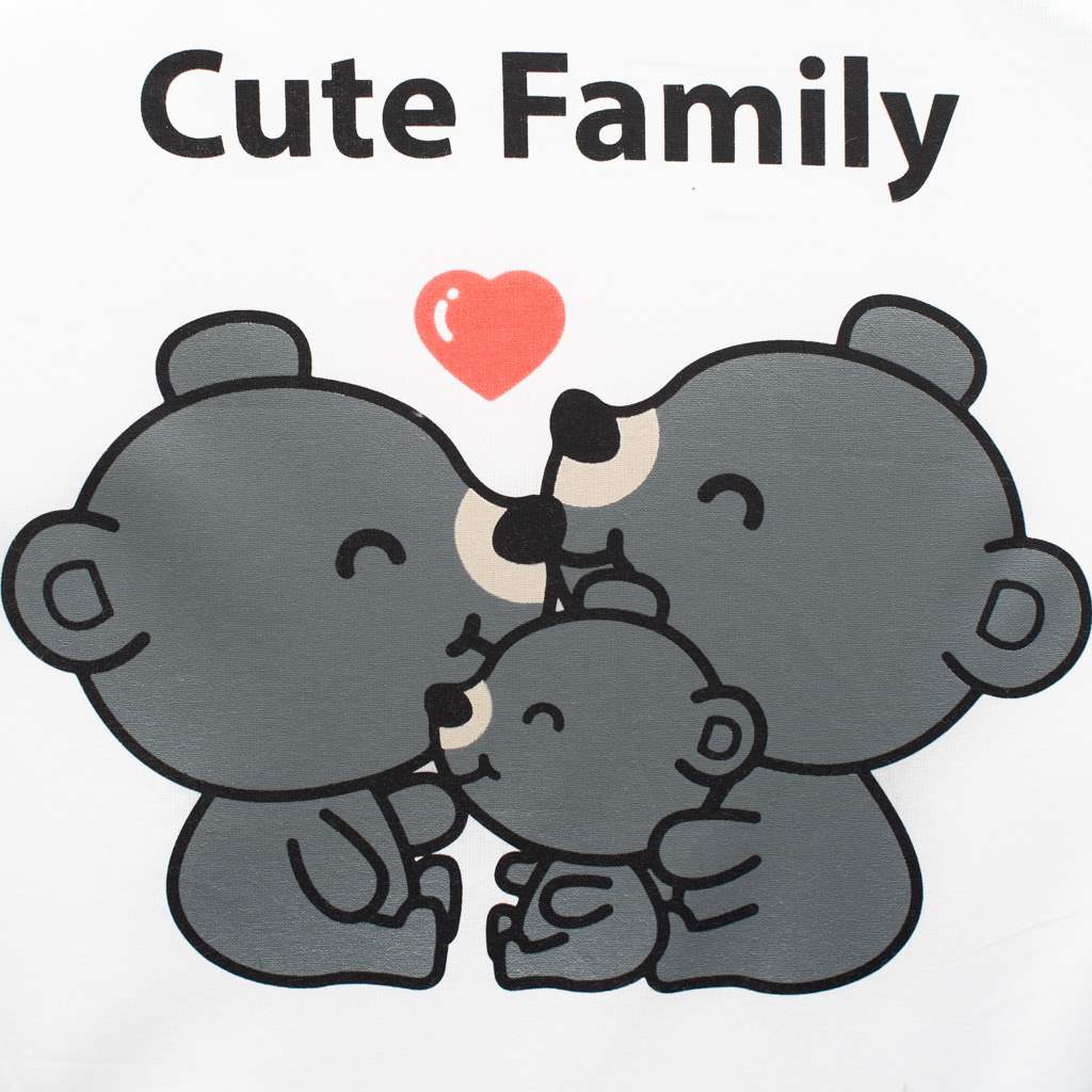 Dětské křeslo z Minky New Baby Cute Family šedé - 3